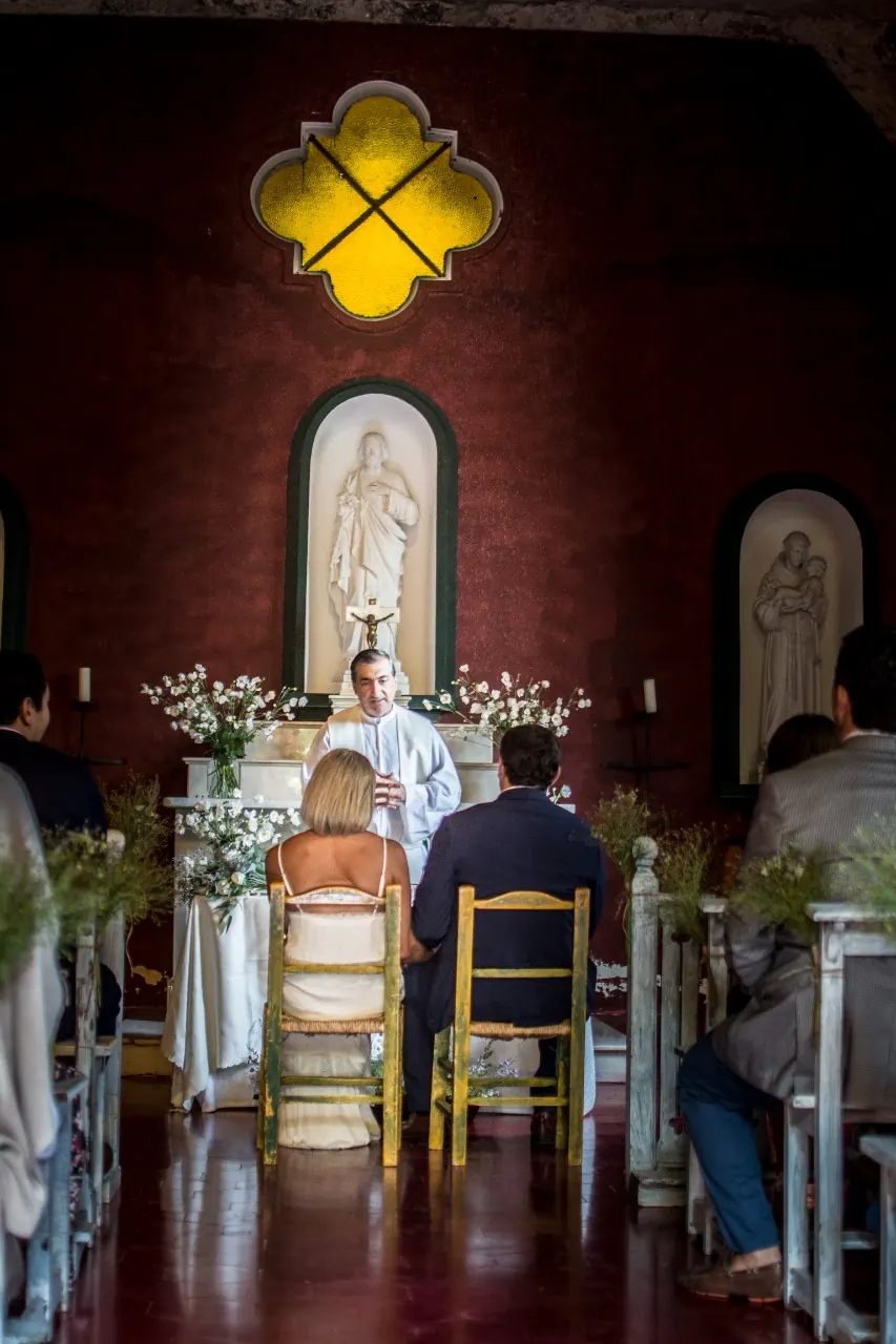 El primer casamiento en La Constancia.