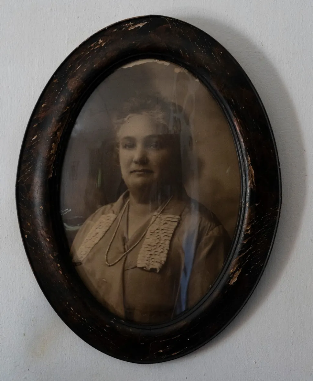Retrato de María de la Plaza.