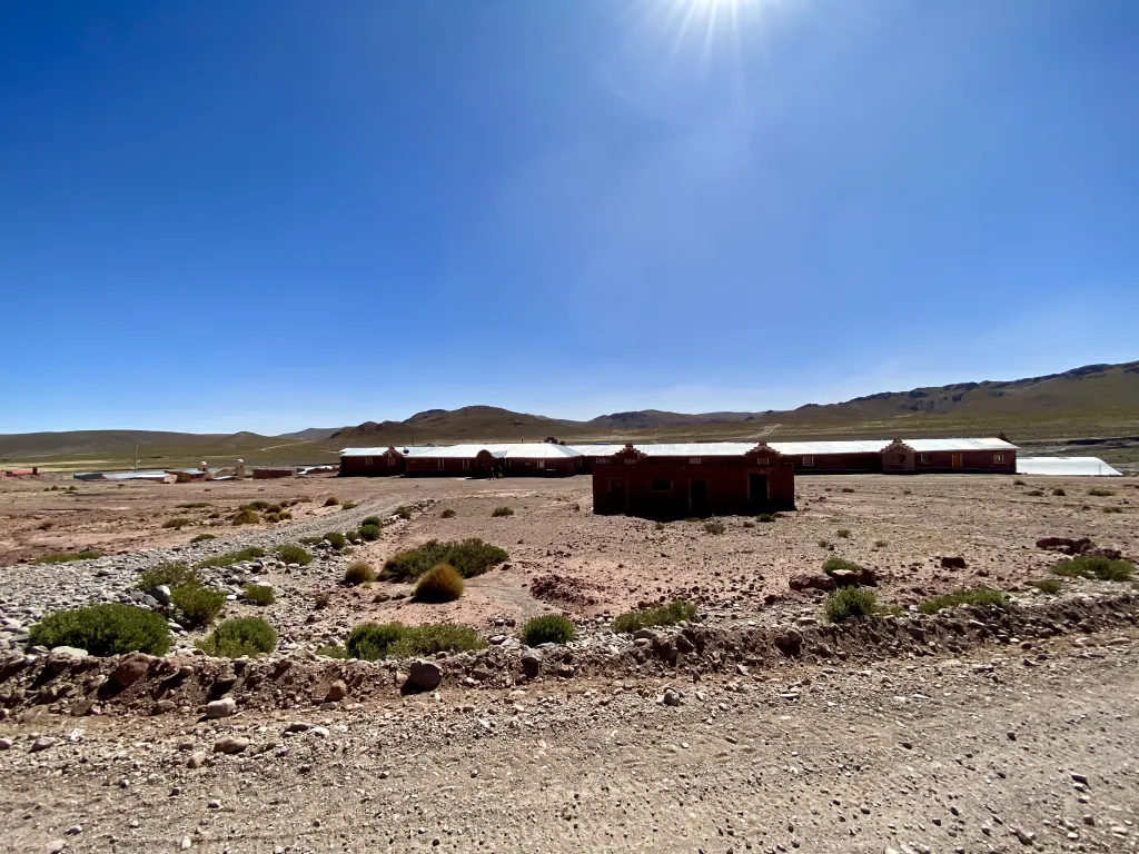San Pablo de Lipez, Bolivia. Hotel donde fallecieron Luis y Alicia.