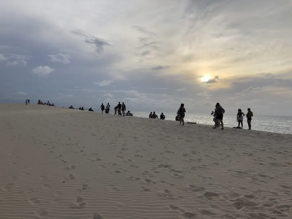 Playa de Jaricoacoara en el viaje de 40.